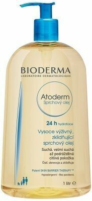 II. jakost BIODERMA Atoderm Sprchový olej 1l porovnat ceny