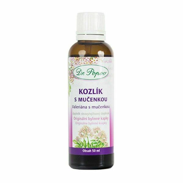 Dr. Popov Kozlík s mučenkou bylinné kapky 50 ml porovnat ceny
