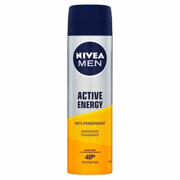Nivea MEN Antiperspirant Active Energy sprej 150 ml porovnat ceny