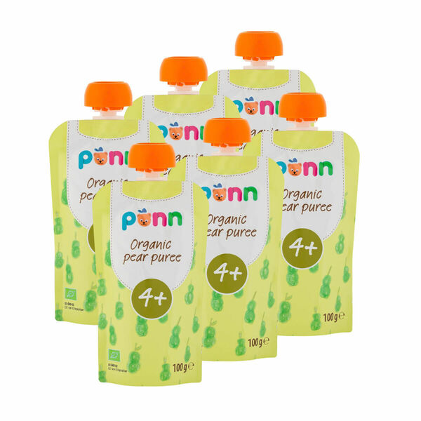 SALVEST Põnn BIO Hruška 100% 6x100 g porovnat ceny