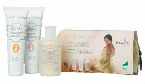 Anne Geddes cestovní balení pro maminky, tělová koupel 75ml + krém proti striím 50ml + vyživující tělový krém 50ml porovnat ceny