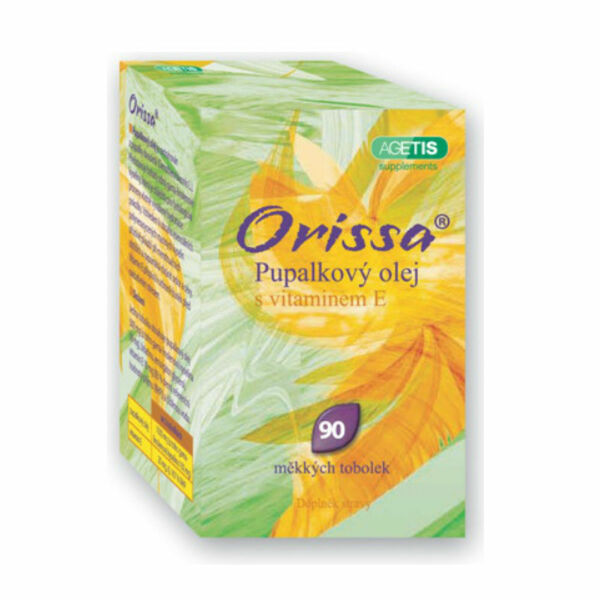 Orissa Pupalkový olej s vitaminem E cps. 90 porovnat ceny