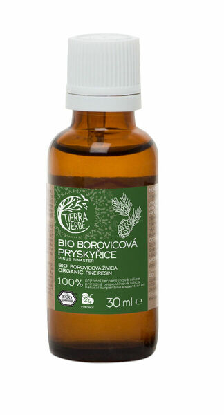 Tierra Verde Silice BIO Borovicová pryskyřice 30 ml porovnat ceny