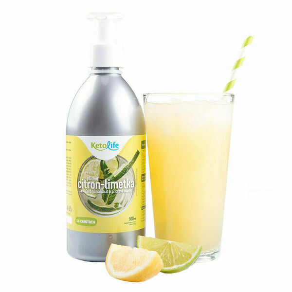 Keto Diet  KetoDiet Low Carb sirup citron-limetka 500ml porovnat ceny