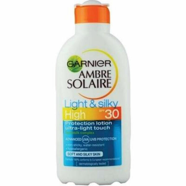 Garnier AMBRE SOLAIRE Light&Silky mléko SPF 30 200ml porovnat ceny