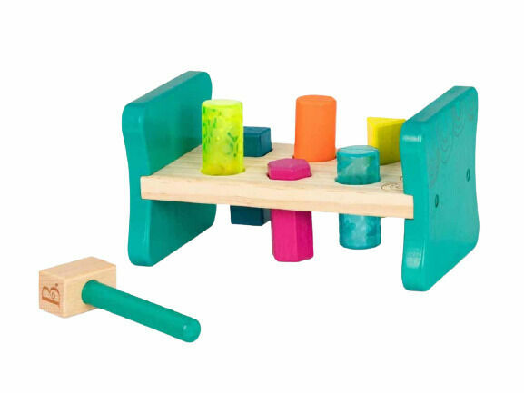 B-Toys Zatloukačka dřevěná Pound & Play porovnat ceny