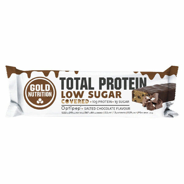 GOLDNUTRITION Total Protein Low Sugar Covered slaná čokoláda 30 g porovnat ceny
