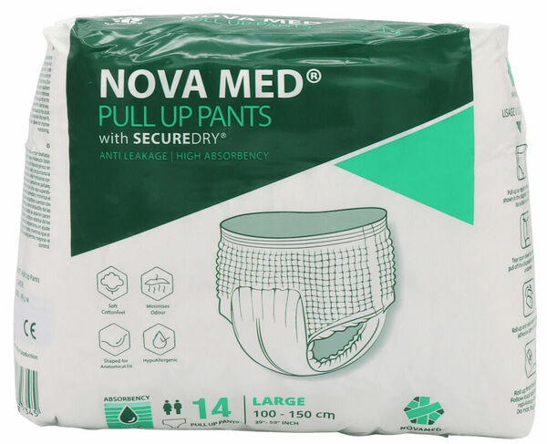 Novamed Pull-up-pants inkontinenční kalhotky Large 14 ks porovnat ceny