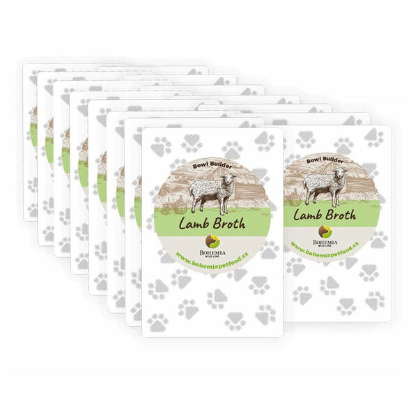 BOHEMIA Lamb Broth jehněčí vývar pro psy BOX 15x100 ml porovnat ceny