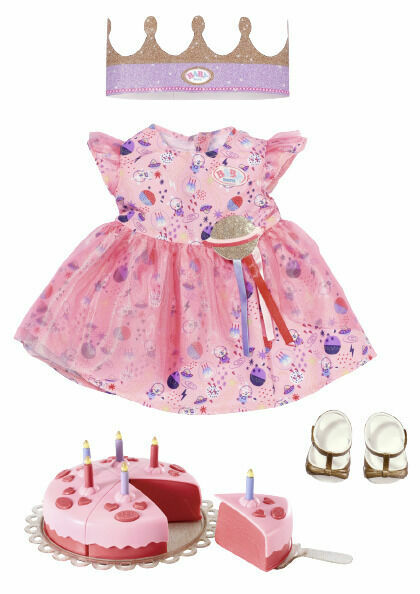 Zapf BABY Born Souprava s dortem Deluxe Narozeninová edice 43cm porovnat ceny