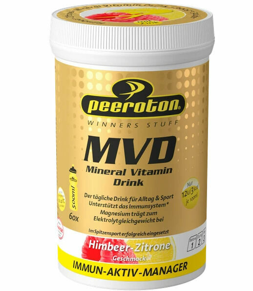 peeroton® MVD Mineral Vitamin Drink s příchutí malina-citrón 300 g porovnat ceny