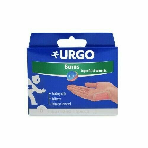 Urgo Burns Na Popáleniny Lipidok.nápl.5x7cm 6ks porovnat ceny