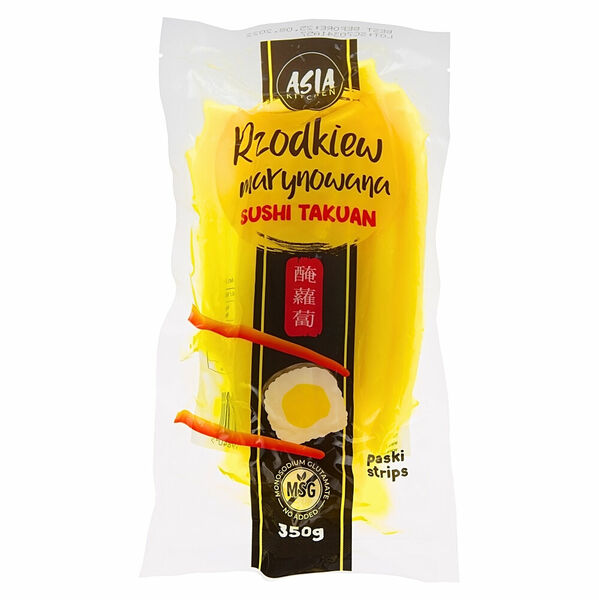 ASIA KITCHEN Oshinko nakládaná žlutá ředkev na sushi 350 g porovnat ceny