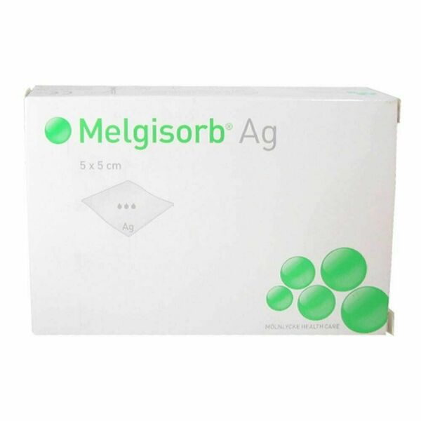 Krytí Melgisorb Ag 5x5cm absorpční alginát.sterilní 10ks porovnat ceny