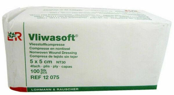 Lohmann&Rauscher  Komprese Vliwasoft nest.5x5cm/4v 100ks porovnat ceny