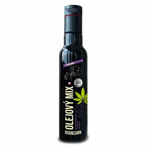 GRANCANN Olejový mix senior pro psy a kočky 250 ml porovnat ceny