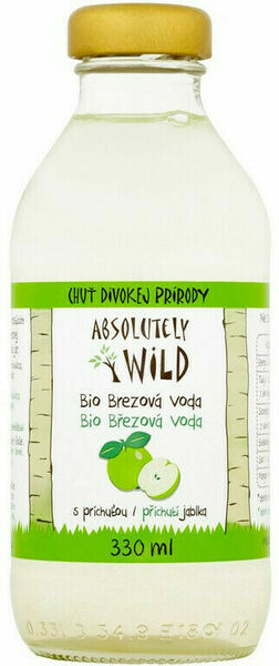 Absolutely Wild Březová voda s příchutí jablka BIO 330ml porovnat ceny