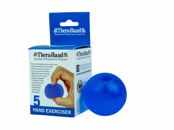 Theraband  Thera-Band Hand Exerciser - posilovač rukou gelová kulička, modrá - tvrdá porovnat ceny
