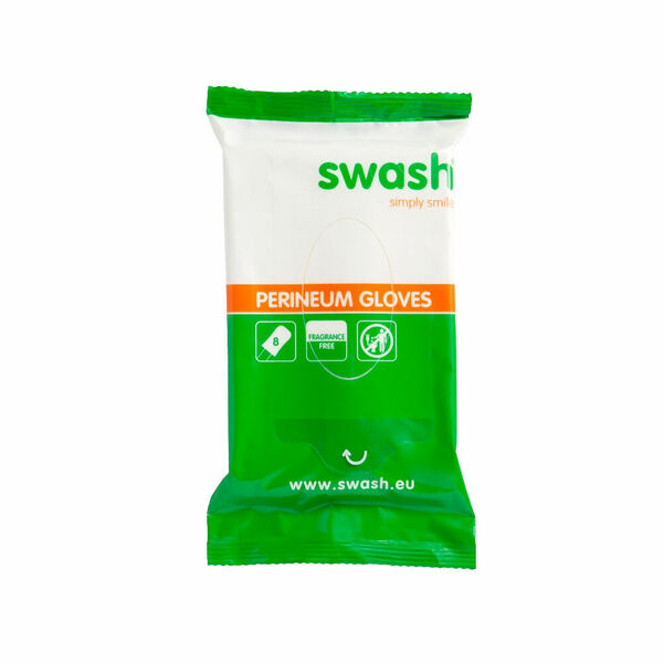 Swash Perineum Rukavice pro očistu a ochranu při inkontinenci bez vůně 8ks porovnat ceny