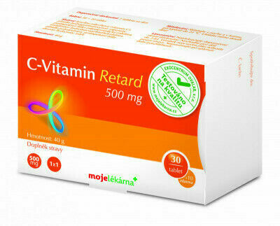 Vitamin C Retard 500mg z mojí lékárny tbl.30+10 porovnat ceny