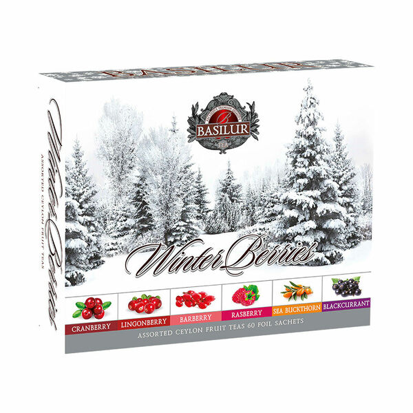 BASILUR Winter berries assorted černý čaj 60 sáčků porovnat ceny
