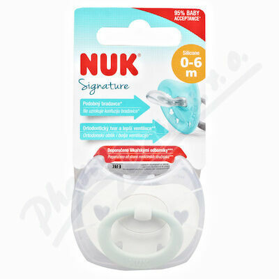 Nuk Dudlík Signature 0-6m 1ks Box 730635 porovnat ceny
