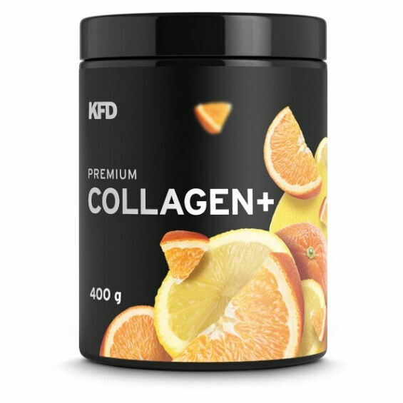 KFD Premium collagen+ s příchutí pomeranče a citronu 400 g porovnat ceny