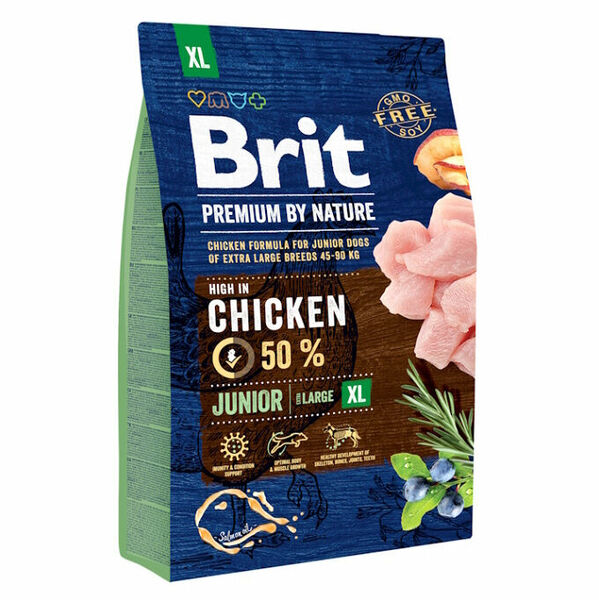 BRIT Premium by Nature Junior granule pro extra velké psy XL 1 ks, Hmotnost balení: 3 kg porovnat ceny