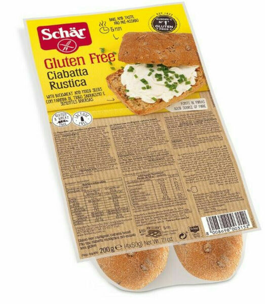 Schär Ciabatta Rustica 200g porovnat ceny