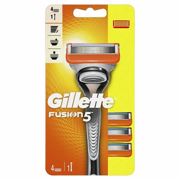 Gillette Fusion Manual strojek + 4 hlavice porovnat ceny