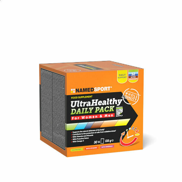 NAMEDSPORT Ultra Healthy DAILY PACK, 30 sáčků, MULTIVITAMÍN S MINERÁLY porovnat ceny