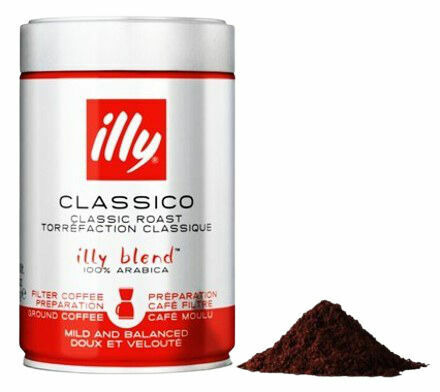 Illy Classico Filter, mletá káva, 250g porovnat ceny