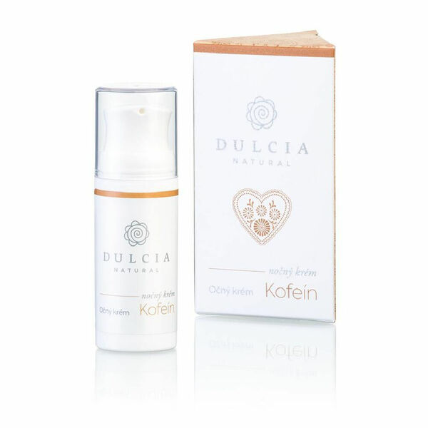 DULCIA Natural Oční noční krém s kofeinem 15 ml porovnat ceny