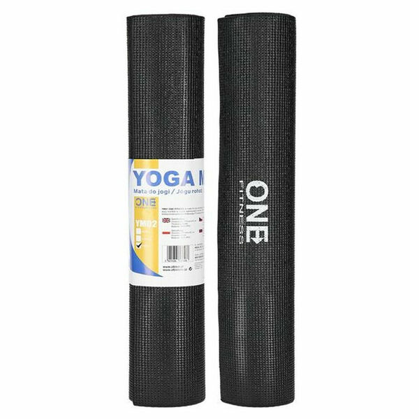 ONE Fitness YM02 Podložka pro jógu černá porovnat ceny