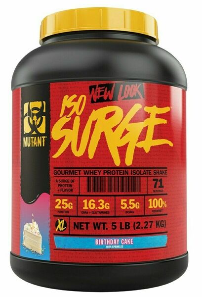 PVL Mutant  Mutant Iso Surge narozeninový dort 2270g porovnat ceny