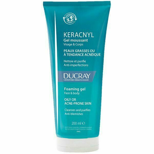 Ducray Keracnyl čisticí gel na obličej 200 ml porovnat ceny