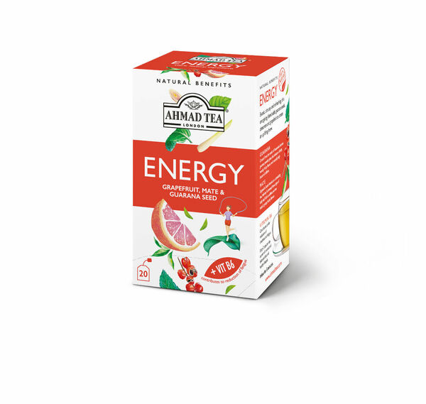 Ahmad Tea Energy porcovaný čaj 20x1,5 g porovnat ceny