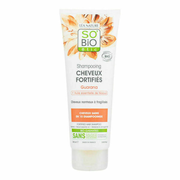 So´Bio étic Šampon jemný niaouli-guarana BIO 250 ml porovnat ceny