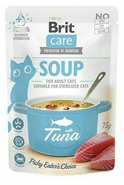 Brit Care Cat Soup With Tuna 75g porovnat ceny