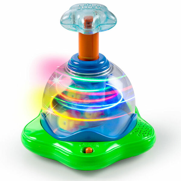BRIGHT STARTS Hračka hudební svítící Press & Glow Spinner 6m + porovnat ceny