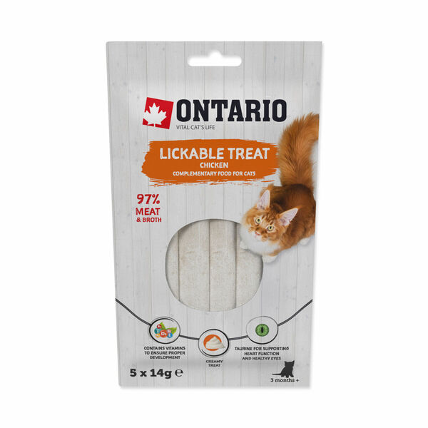 Ontario Ontario pochoutka lízací kuřecí 5x14 g porovnat ceny