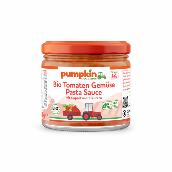pumpkin organics Rajčatová zeleninová omáčka na těstoviny 250 g porovnat ceny