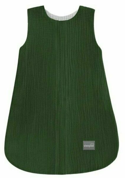 Sleepee Oboustranný letní mušelínový spací pytel Bottle Green 0-6 měsíců porovnat ceny