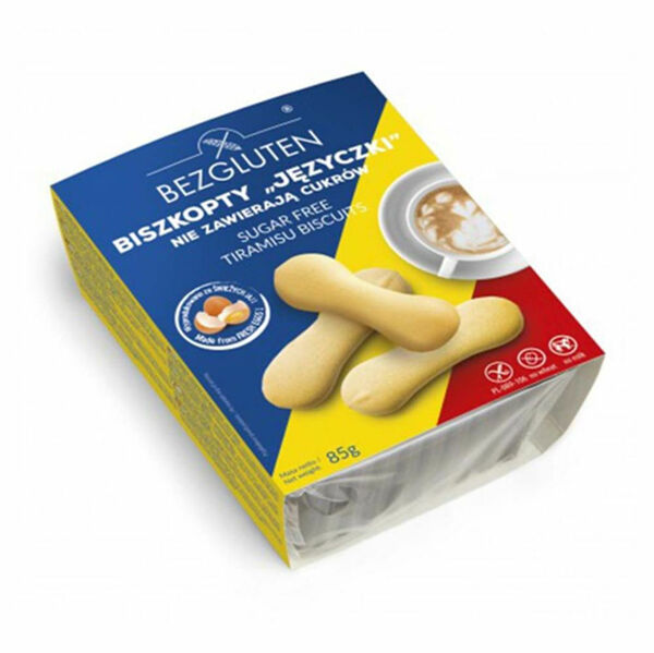 BEZGLUTEN Piškoty "jazýčky" bez lepku a cukru 85 g porovnat ceny