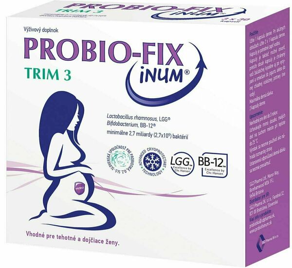 PROBIO-FIX INUM TRIM 3, 3 x 30 kapslí porovnání ceny
