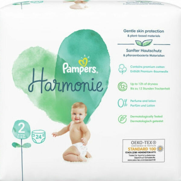 PAMPERS Pants Harmonie S2 4-8 kg 24 ks porovnat ceny