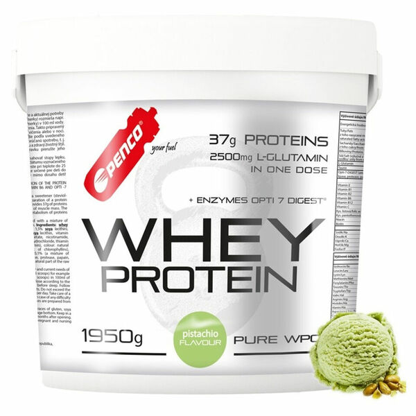 PENCO Whey protein pistácie 1950 g porovnat ceny