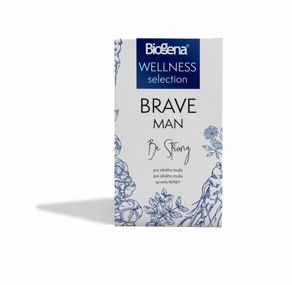 Biogena WELLNESS colection Brave man porcovaný čaj 20x2 g porovnat ceny