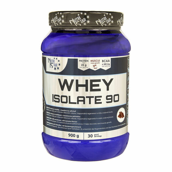 Nutristar WHEY Isolate 90 900 g čokoláda porovnat ceny