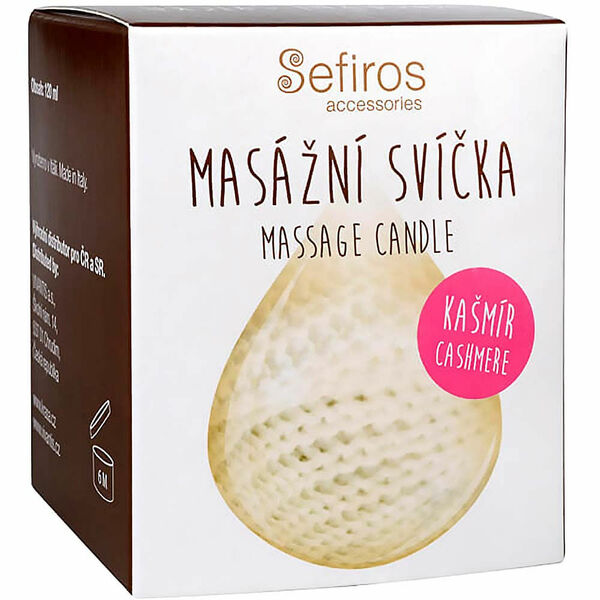SEFIROS Masážní svíčka Kašmír 120 ml porovnat ceny